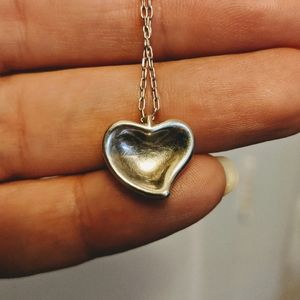 Genuine Tiffany Elsa Perreti Carved Heart 💙